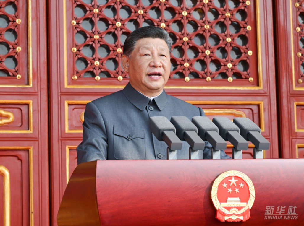 习近平在纪念中国人民抗日战争暨世界反法西斯战争胜利80周年大会上发表重要讲话