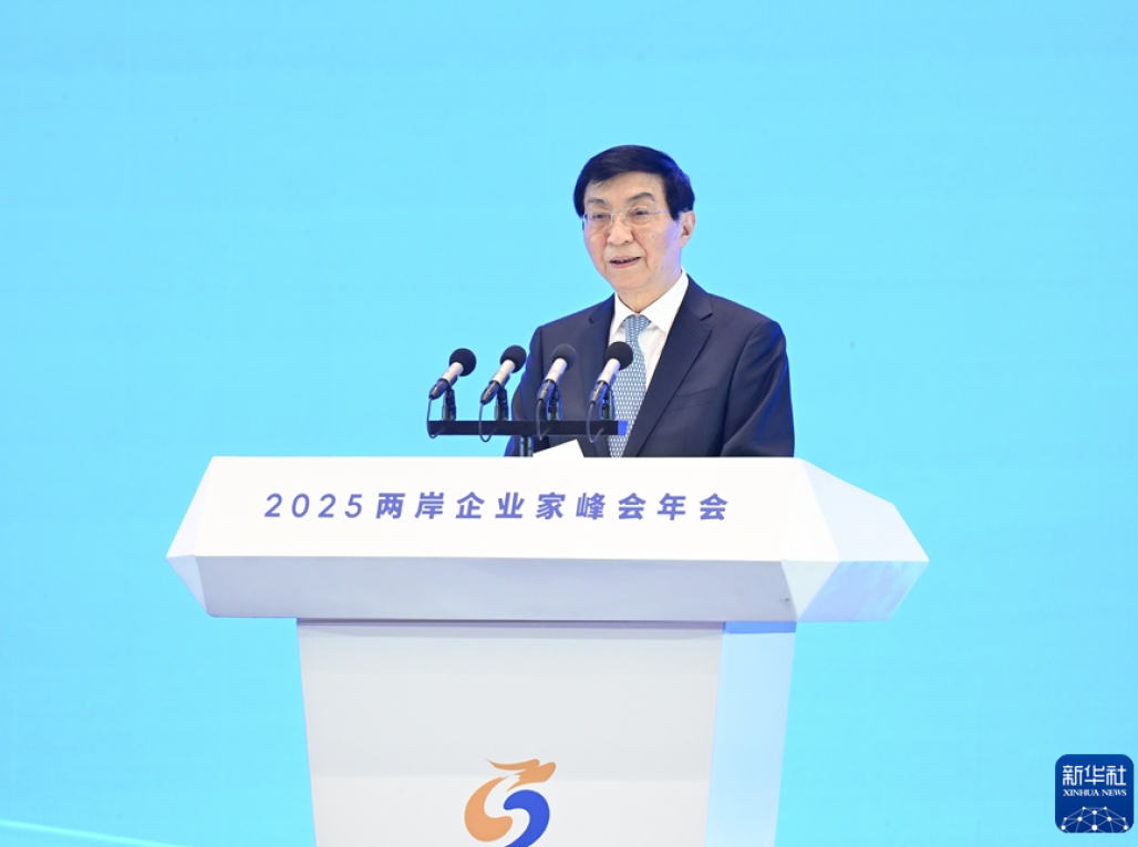 2025两岸企业家峰会年会在南京举行 王沪宁出席开幕式并致辞
