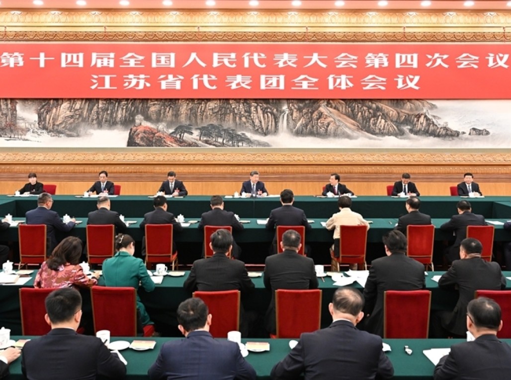 习近平参加江苏代表团审议